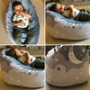 Moon & Stars Baby Bean Bag