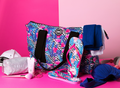 Bahamas/hot Pink Women Tote Bag