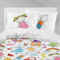 Little Blessings Doodle Two Pillowcases Only