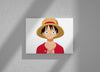 Little Blessings One Piece Monkey D. Luffy Canvas (Hat Luffy)