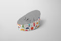 Little Blessings People In Winter Baby Bean Bag Front View