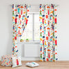 Little Blessings People In Winter Curtain