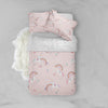 Little Blessings Pink Unicorn Bed Set