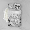 Retro Black & White Mickey Mouse Bed Set