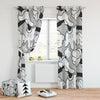 Little Blessings Retro Black & White Mickey Mouse Curtain