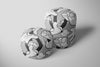 Little Blessings Retro Black & White Mickey Mouse Puffs