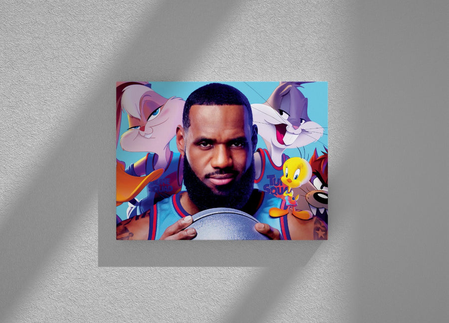Little Blessings Space Jam Canvas