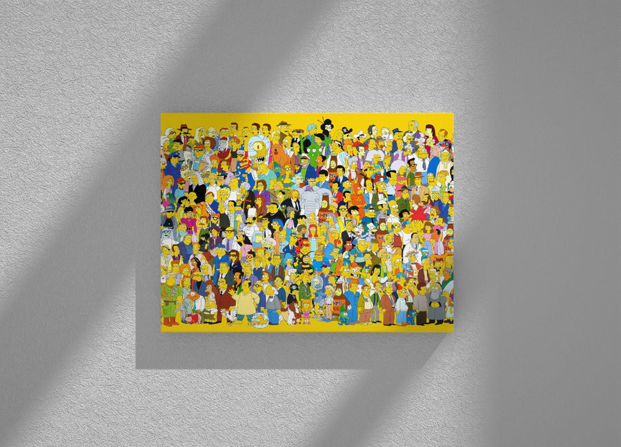 Little Blessings The Simpsons Canvas