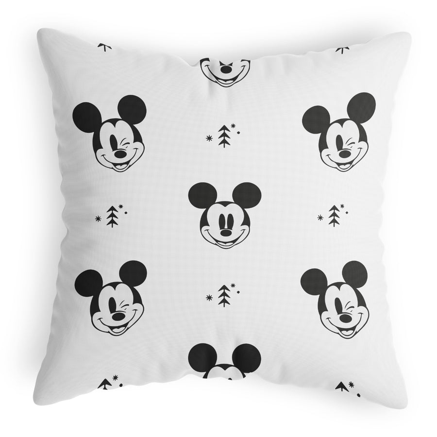 Little Blessings Vintage Black & White Mickey Mouse Cushion