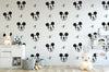 Vintage Black & White Mickey Mouse Wallpaper