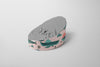 Little Blessings Whales Baby Bean Bag Front View