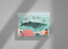 Little Blessings Whales Canvas (Ocean Vacation)