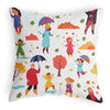 Little blessings People In Winter Cushion