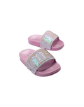 Pink Flip Sequin Slide