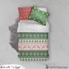 Retro Christmas Bed Set