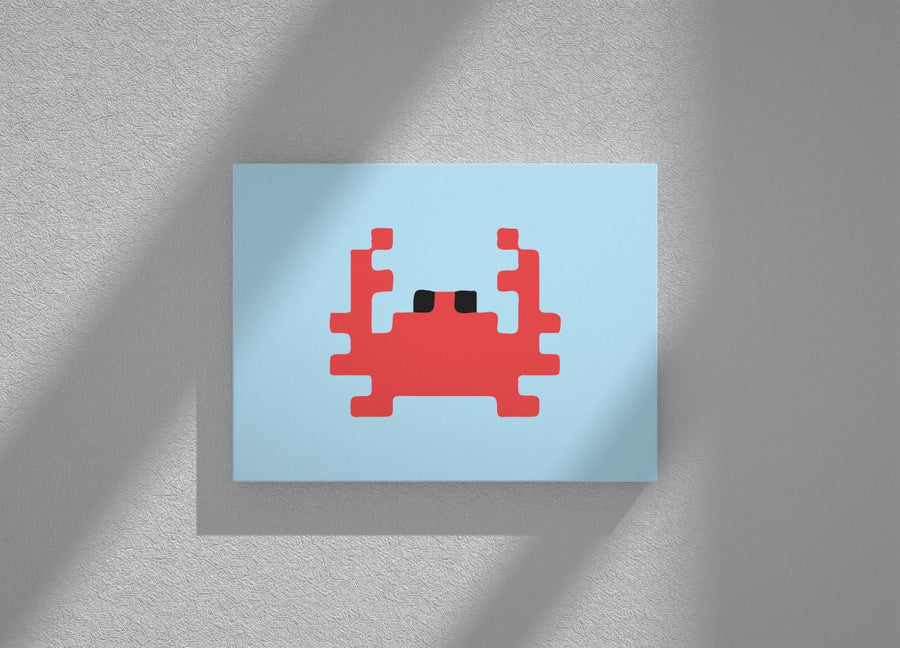 Sea Pixel Art Canvas (True Crabs)