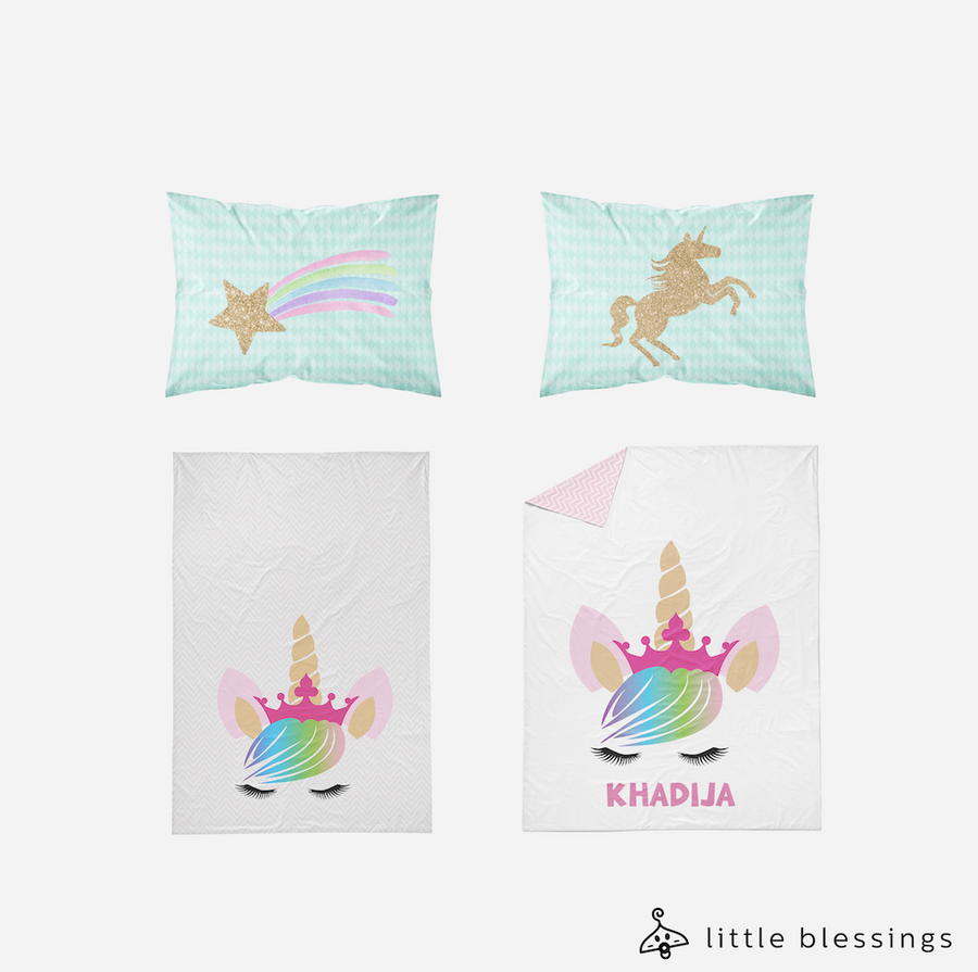 Unicorn Bed Set