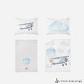 Watercolour Airplane Bed Set