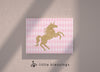 Unicorn Canvas (Golden Horse)