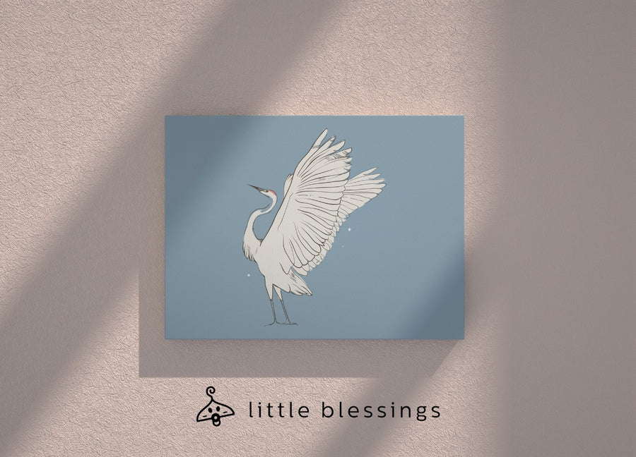 Swan Canvas (Standing Swan)
