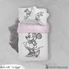 Minnie Mouse Art Bed Set