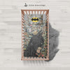 Batman Comic Books Baby Bed Set