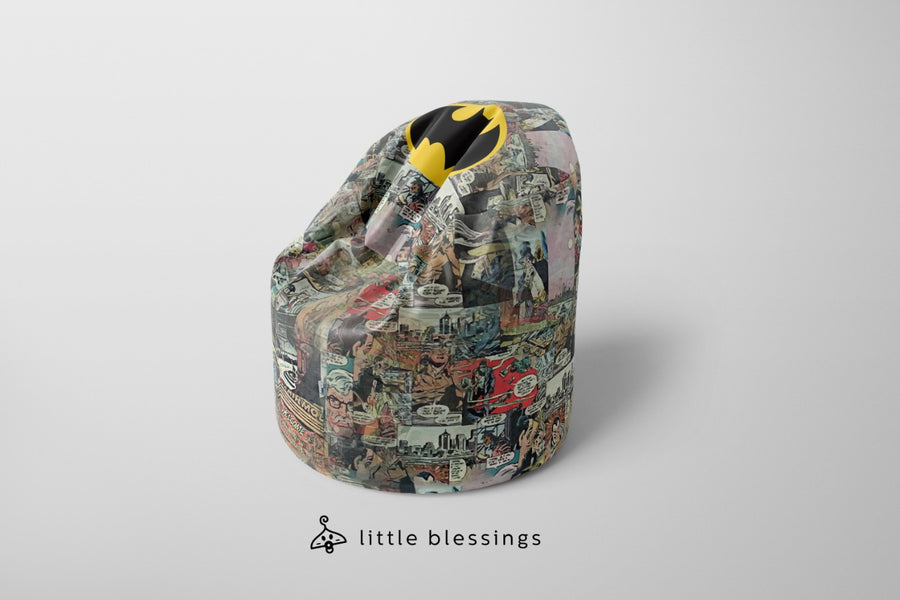 Batman Comic Books Bean Bag