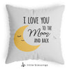 To the Moon and Back Cushion