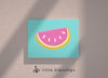 Summer Pool Canvas (Watermelon)