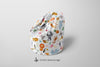 Baby Safari Animals Bean Bag