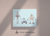 Robots Canvas (Jolly Robots)
