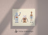 Robots Canvas (Happy Robots)