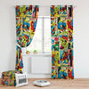 Coloured Marvel Curtain