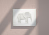 Origami Canvas (Elephant)