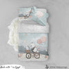 Panda And Balloons Bed Set
