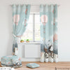 Panda And Balloons Curtain