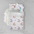 Colorful Unicorn Bed Set