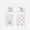Colorful Unicorn Bed Set