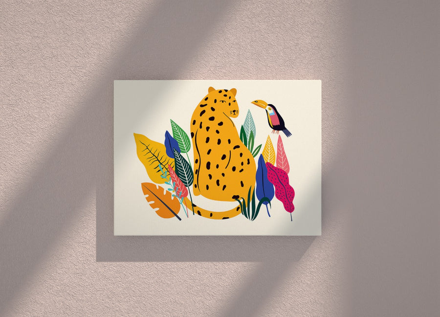 Tropical Fiesta Canvas (Landfowl)