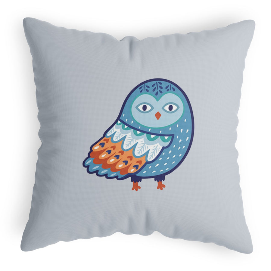 Winter Animals Cushion (Little Owl)