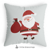 Christmas Cushion (Santa With Gift)