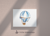 Air Balloons Canvas (Blue Balloon)