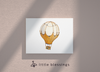 Air Balloons Canvas (Golden Balloon)