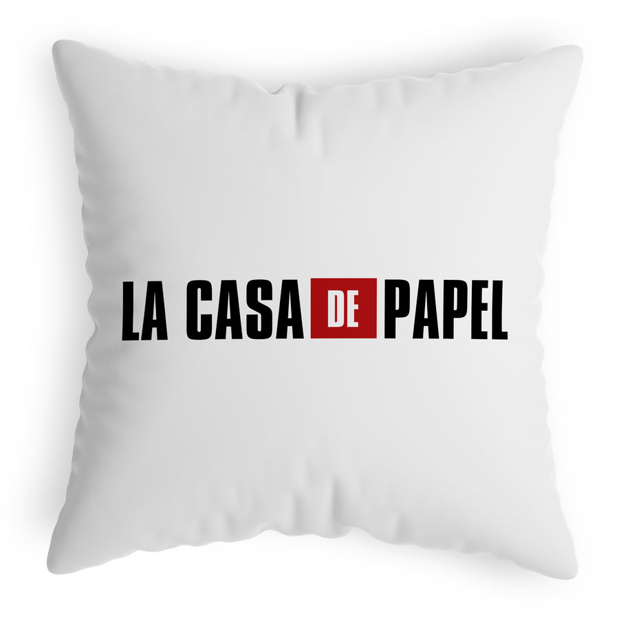 Casa De Papel Logo Cushion
